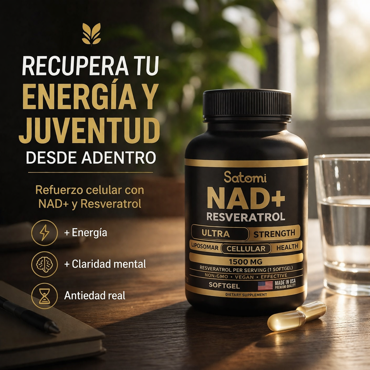 NAD + RESVERATROL
